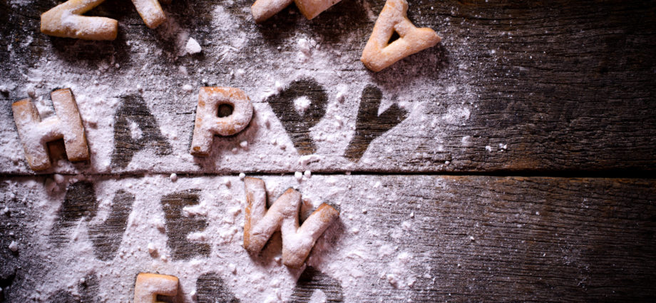 Happy new year cookie